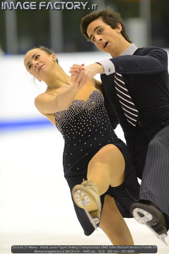 2013-02-27 Milano - World Junior Figure Skating Championships 0949 Sofia Sforza-Francesco Fioretti ITA